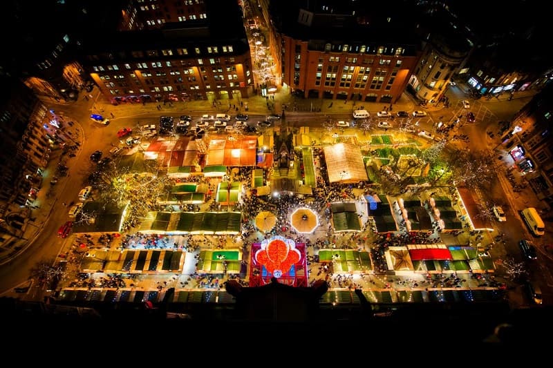 Manchester kerstmarkt