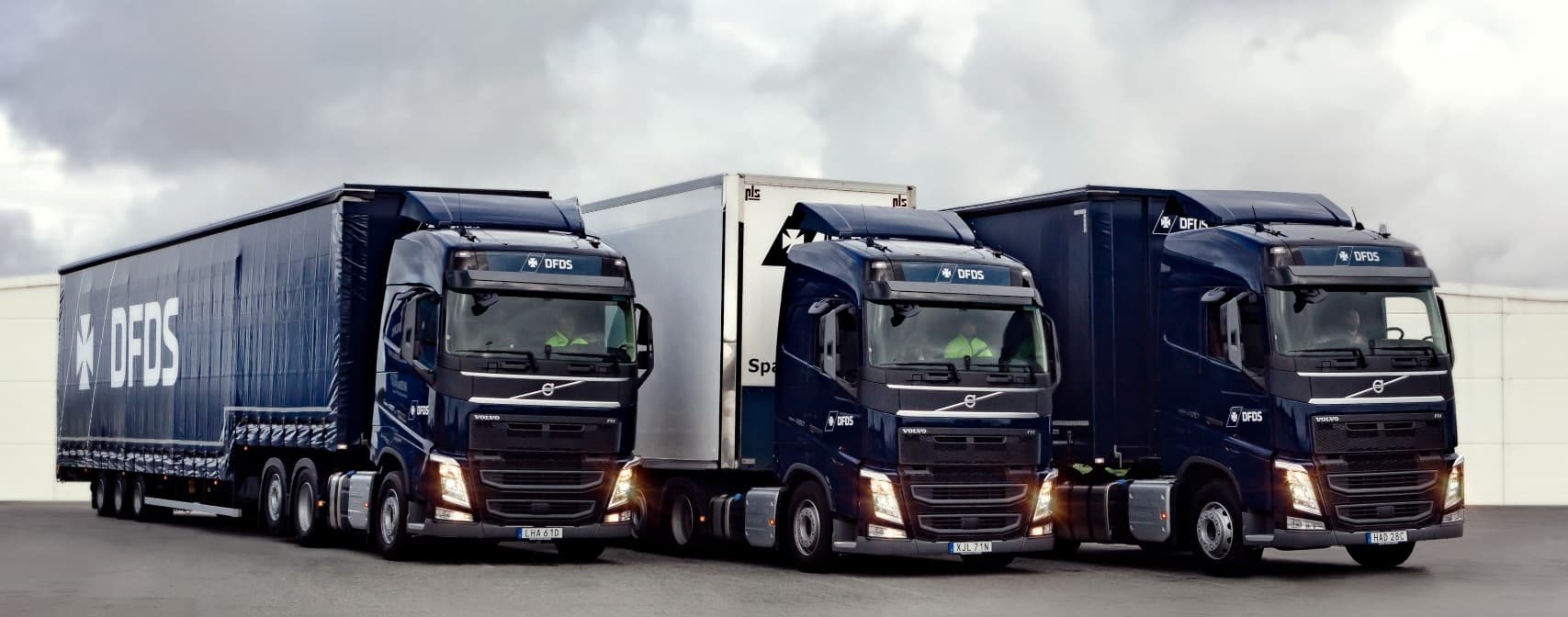 Volvo electrical trucks for DFDS