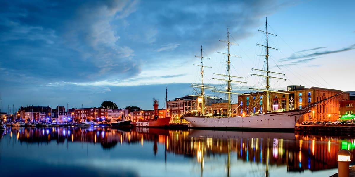 Dunkirk harbour