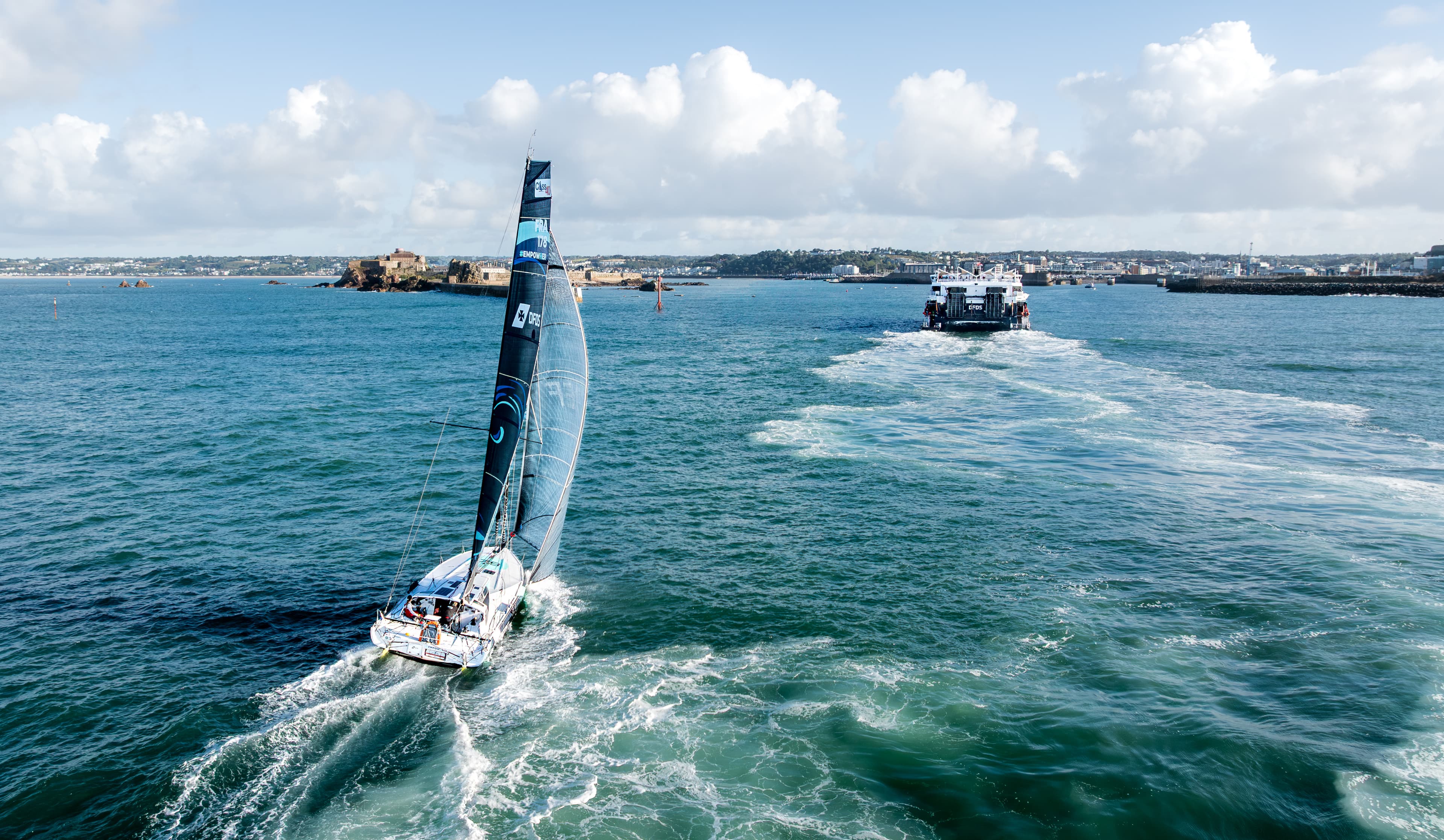 Pamela Lee vs DFDS, an exciting race