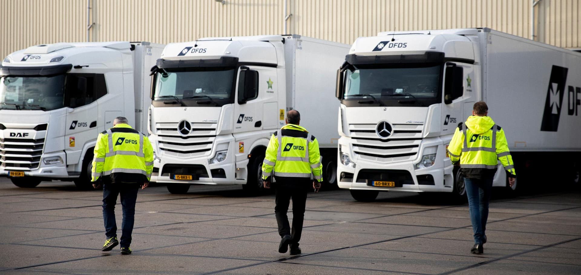 DFDS drivers, image cropped for article page