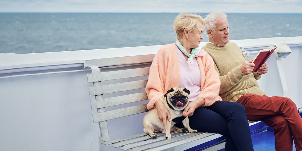 Couple on the deck