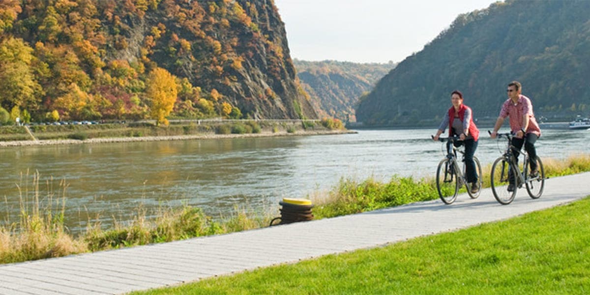 Cycling at The Moselle and Rhine Valleys