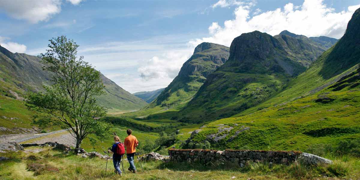 Hiking in Scotland