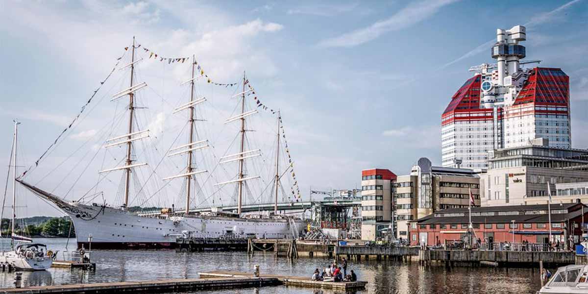 Utkiken viewing tower in Gothenburg
