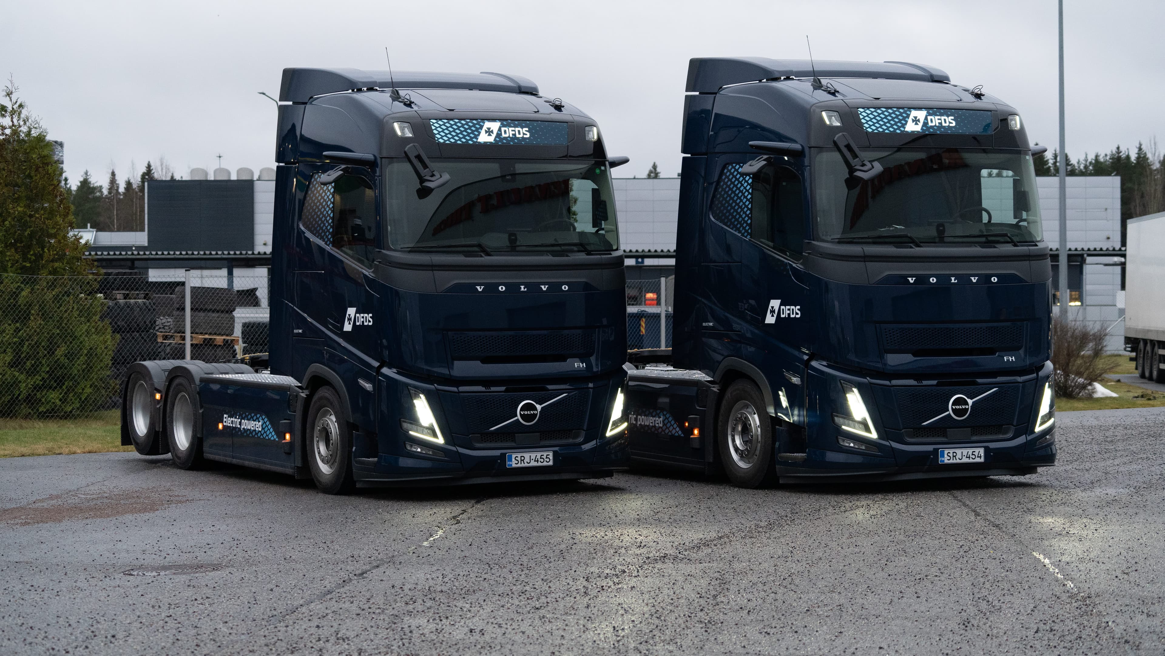 Volvo electric trucks