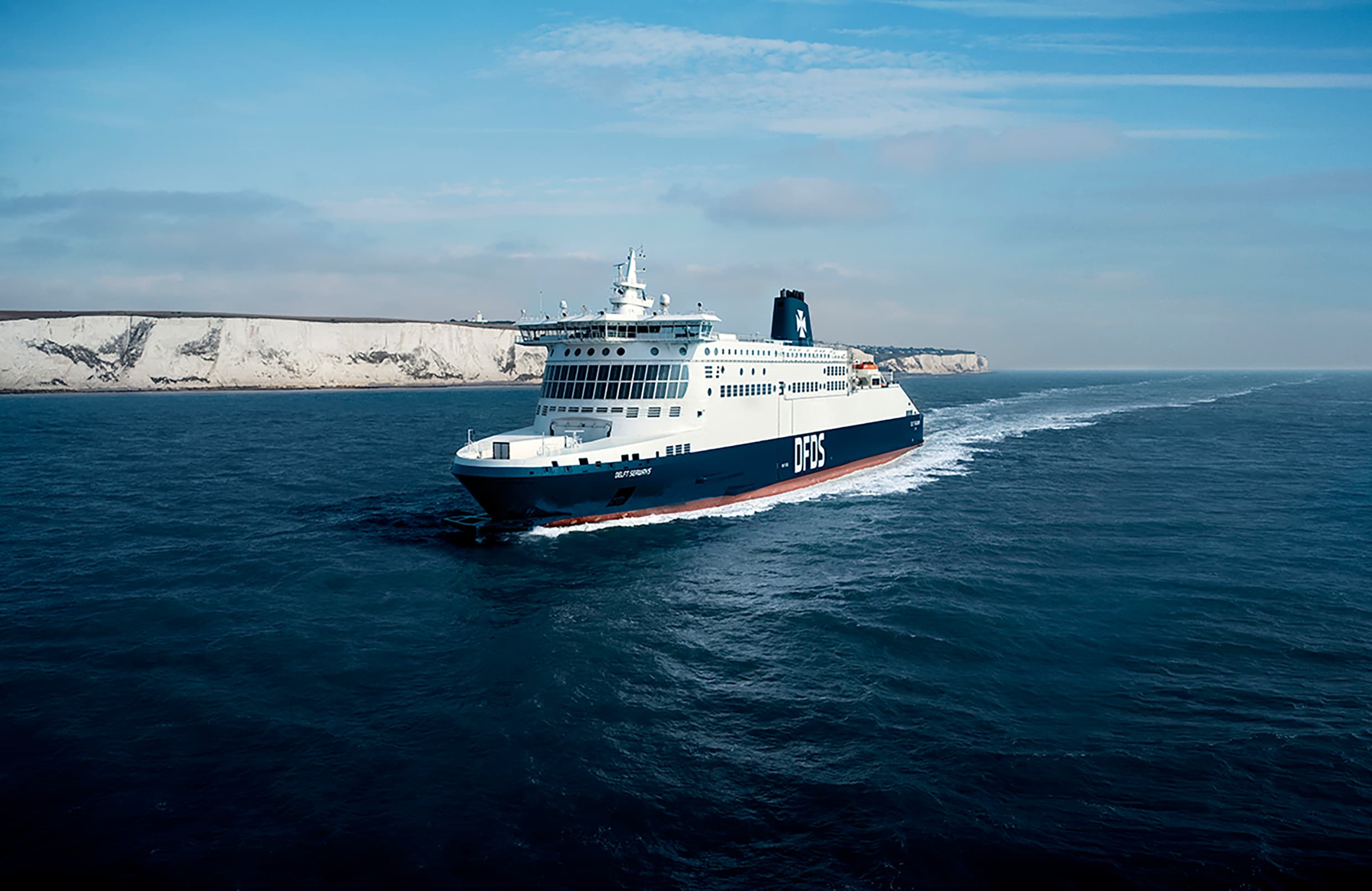 DFDS ferry van Frankrijk naar Dover
