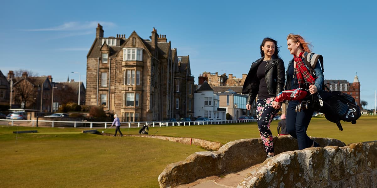 Blick auf St. Andrews