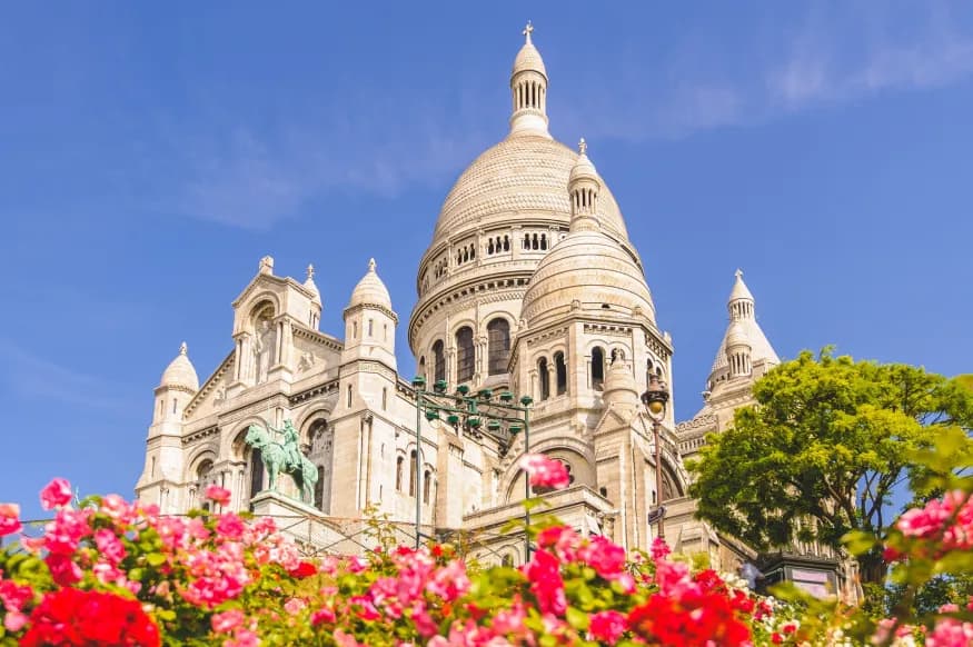 Paris, The Basilica of Sacre Couer