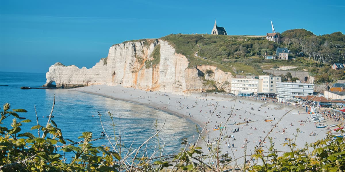 Coastal view in France - hero