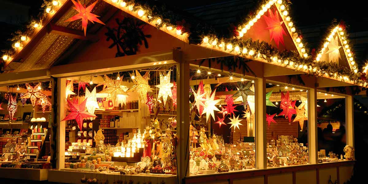 Christmas market in Britain