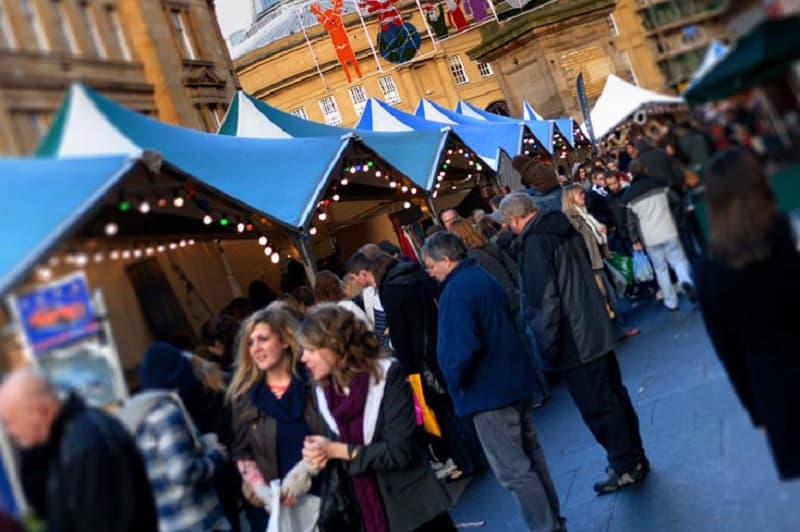 Newcastle kerstmarkt