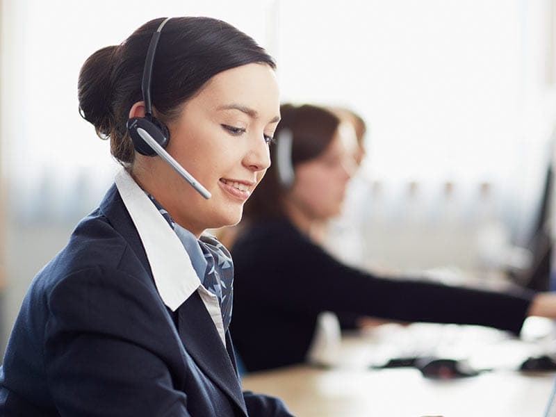 Kundeservice call centre medarbejder